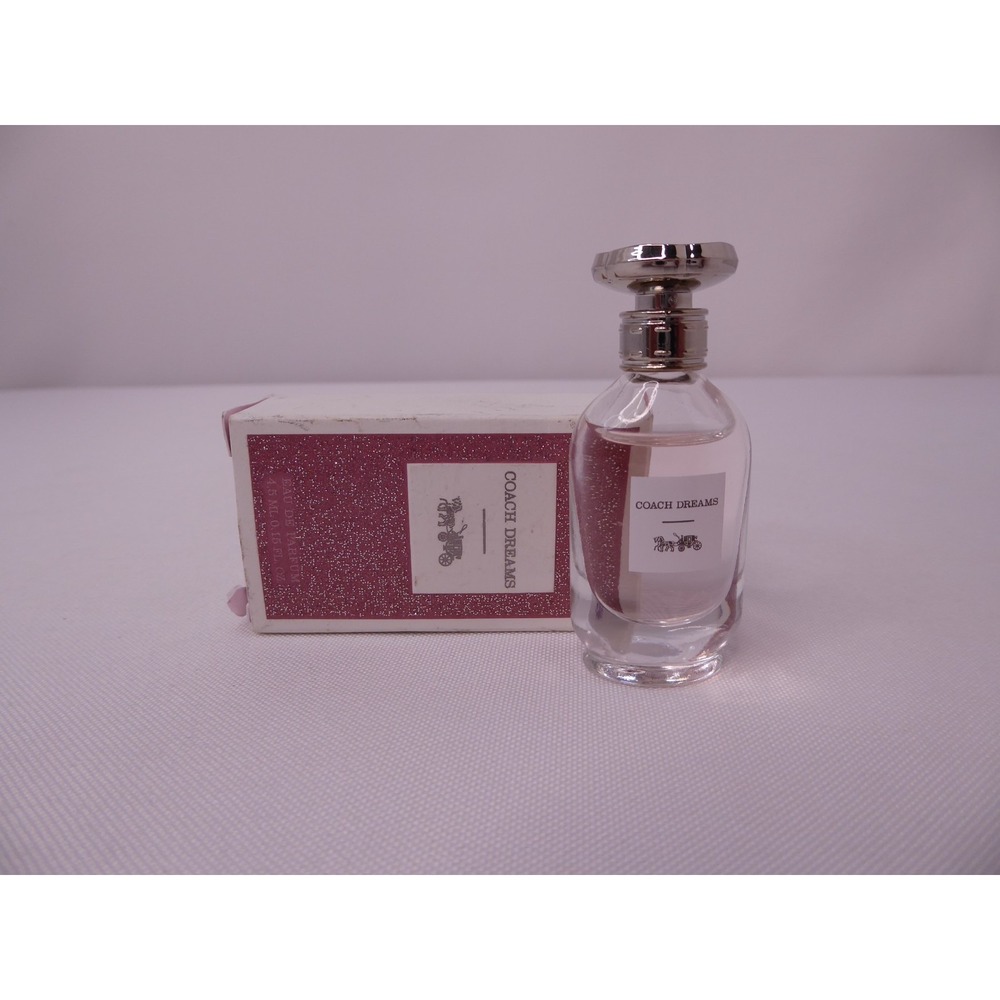 New with Box Coach Dreams By Coach 0.15 oz./4.5 ml Edp Splash Mini For Women